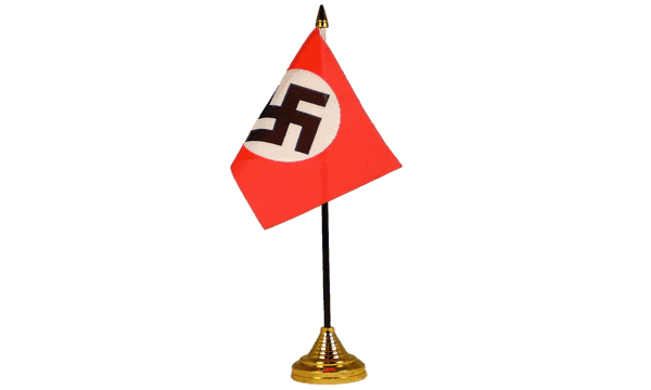 German WWII Regular Table Flags 